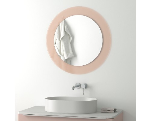 Зеркало Evoform Double d80 BY 0305 на стеклянном основании - цвет Бронза