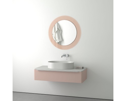 Зеркало Evoform Double d80 BY 0305 на стеклянном основании - цвет Бронза