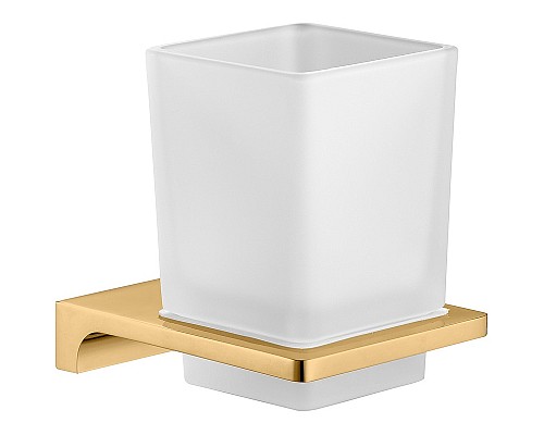 Стакан для зубных щеток Rav Slezak Nil NLA0201ZK Золотистый крацованный