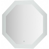 Зеркало Evoform Ledshine 80x80 с подсветкой 25.5 W - сенсорный выключатель - нейтральный белый свет