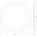 Зеркало Evoform Ledshine 80x80 с подсветкой 25.5 W - сенсорный выключатель - нейтральный белый свет