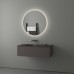 Зеркало Evoform Ledshine d80 с подсветкой 21 W - без выключателя - нейтральный белый свет