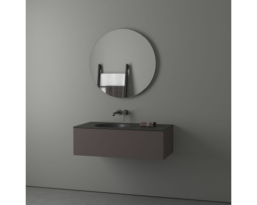 Зеркало Evoform Ledshine d80 с подсветкой 21 W - без выключателя - нейтральный белый свет