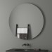 Зеркало Evoform Ledshine d100 с подсветкой 27 W - сенсорный выключатель - теплый белый свет