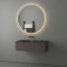 Зеркало Evoform Ledshine d100 с подсветкой 27 W - сенсорный выключатель - теплый белый свет