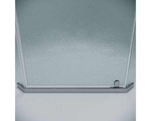 Душевой уголок Grossman Pragma 90х90 302.K33.03.9090.10.02 профиль Хром стекло шиншилла