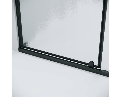 Душевой уголок Grossman Pragma 110х90 120.K33.03.1190.21.02 профиль Черный матовый стекло шиншилла