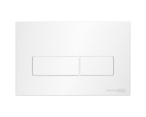 Смывной бачок WasserKRAFT Aller 10TLT.031.ME.WH03 для унитаза с Белой клавишей смыва