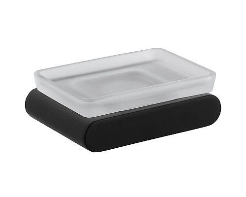 Мыльница Remer Lounge LN10NO Черная матовая