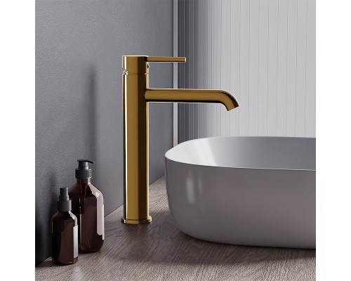 Смеситель для раковины Damixa Scandinavian Pure 360250600 Золото