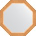Зеркало Evoform Octagon 62х62 в багетной раме - Сосна 62 мм
