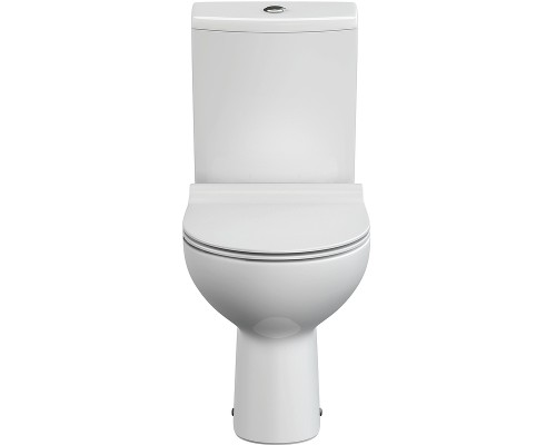 Унитаз компакт Cersanit Nature Clean On 011 3/5 DPL EO slim с бачком и сиденьем Микролифт