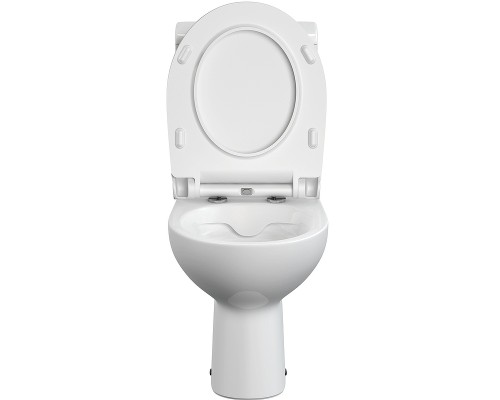 Унитаз компакт Cersanit Nature Clean On 011 3/5 DPL EO slim с бачком и сиденьем Микролифт