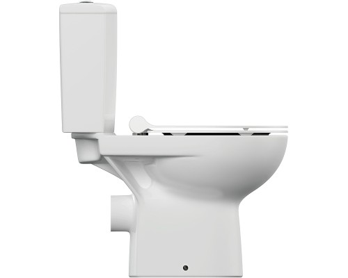 Унитаз компакт Cersanit Nature Clean On 011 3/5 DPL EO slim с бачком и сиденьем Микролифт
