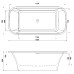 Ванна из искусственного камня Jacob Delafon Elite 180x85 без гидромассажа