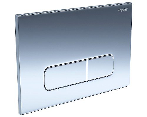 Комплект унитаза с инсталляцией Aquatek Set Aquatek Вега-1905-016 KK-1 с сиденьем Микролифт и клавишей смыва Хром глянцевый