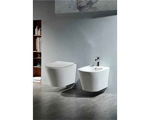 Комплект унитаза с инсталляцией Aquatek Set Aquatek Вега-1905-016 KK-1 с сиденьем Микролифт и клавишей смыва Хром глянцевый