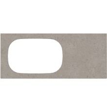 Столешница под раковину Kerama Marazzi Magica 120 Серая матовая