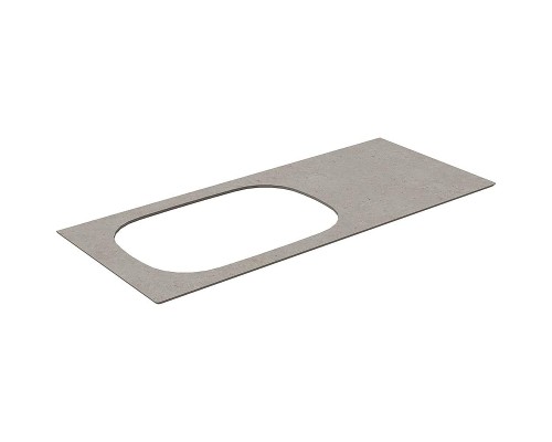Столешница под раковину Kerama Marazzi Magica 120 MA.2.0.SG519920R\120 Серая матовая