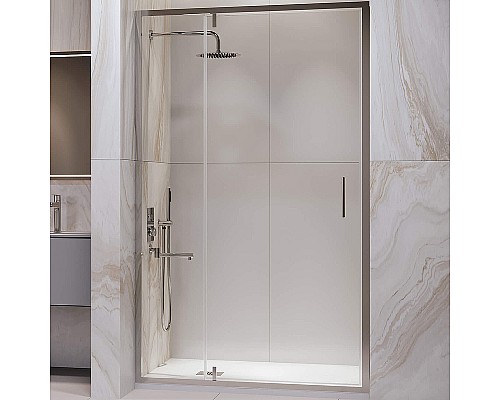 Душевая дверь RGW Leipzig LE-103 100 711210310-11 профиль Хром стекло прозрачное