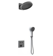 Душевая система Vincea VSFW-421I3GM Вороненая сталь