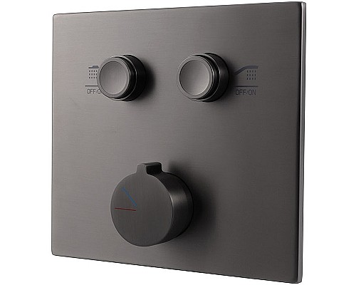 Душевая система Vincea VSFW-421I3GM Вороненая сталь