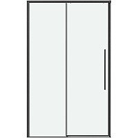 Душевая дверь Grossman Galaxy 130 100.K33.01.130.42.00 профиль Графит сатин стекло прозрачное