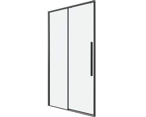 Душевая дверь Grossman Galaxy 130 100.K33.01.130.42.00 профиль Графит сатин стекло прозрачное