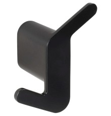 Двойной крючок Bemeta Organic Black Черный матовый