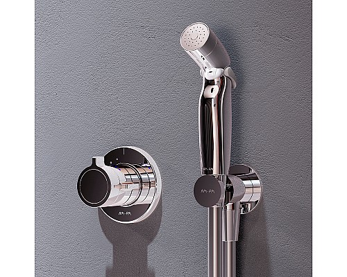 Гигиенический душ со смесителем AM.PM X-Joy F0H85A400 с термостатом Хром