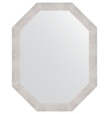 Зеркало Evoform Octagon 72x92 в багетной раме - Серебряный дождь 70 мм