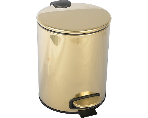 Ведро для мусора Boheme Uno 10426-G Золото