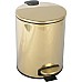 Ведро для мусора Boheme Uno 10426-G Золото