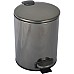 Ведро для мусора Boheme Uno 10426-SGM Оружейная сталь глянцевая