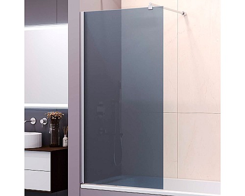 Шторка на ванну RGW Screens SC-051 80х150 351105108-31 профиль Хром стекло тонированное
