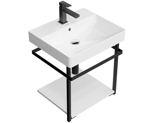 Консоль под раковину Kerama Marazzi Pro 50 Черная матовая