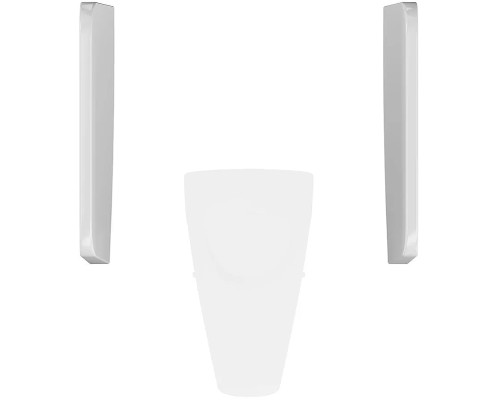 Перегородка для писсуаров Kerama Marazzi PROC.sep.02 Белая