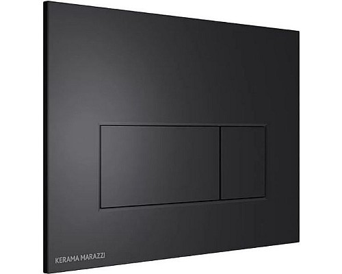 Клавиша смыва Kerama Marazzi FPS.A.BLK.M Черная матовая