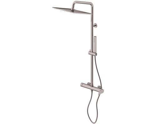 Душевая система Gattoni Soffio 8195/PDDS Темный никель шлифованный