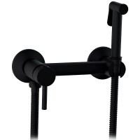 Гигиенический душ со смесителем CeramaLux DRS/001 Черный матовый