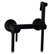 Гигиенический душ со смесителем CeramaLux DRS/001 Черный матовый