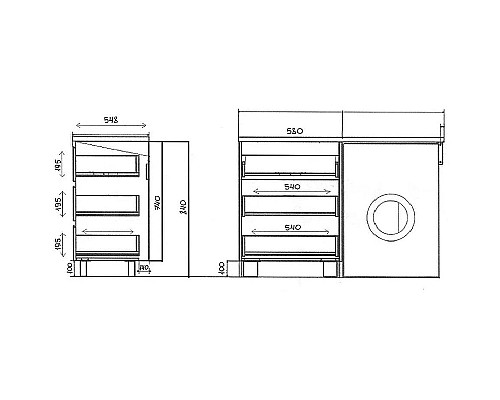 Тумба под раковину Style Line Даллас Леон 120 Люкс Plus СС-00002439 Белая