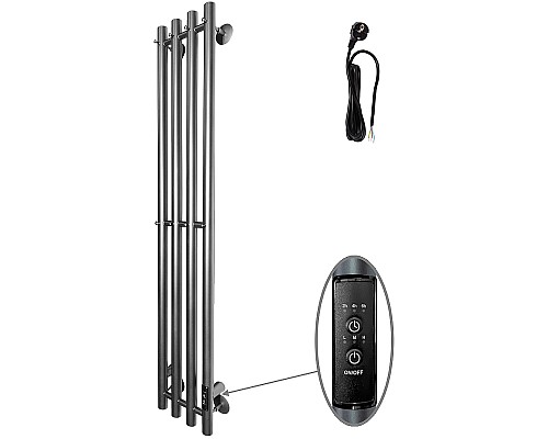 Электрический полотенцесушитель Altasan Арго 120х21 Арго12021Г Графит