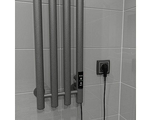 Электрический полотенцесушитель Altasan Арго 120х21 Арго12021Г Графит