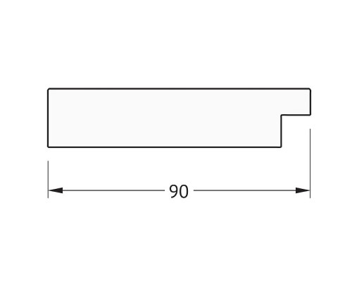Зеркало Evoform Octagon 61х61 BY 7348 в багетной раме - Золотые дюны 90 мм