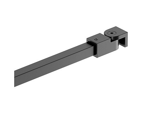 Душевая перегородка Berges Sky Black 120х200 064006 профиль Черный матовый стекло прозрачное