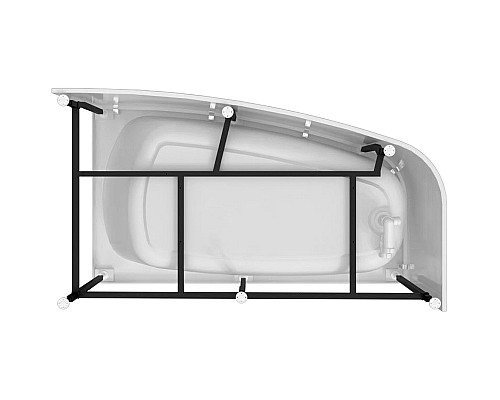 Акриловая ванна Radomir Рона 158x90 L 1-01-0-1-1-343 без гидромассажа