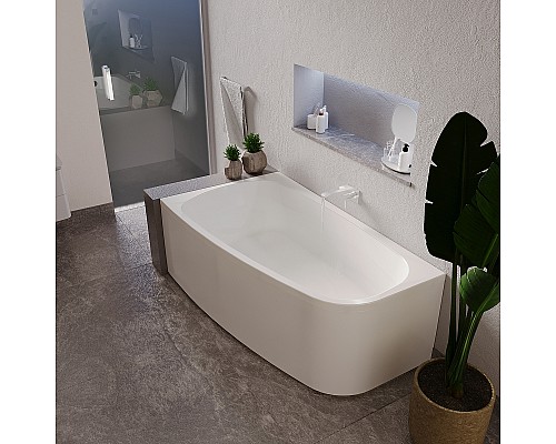 Акриловая ванна Radomir Рона 158x90 L 1-01-0-1-1-343 без гидромассажа