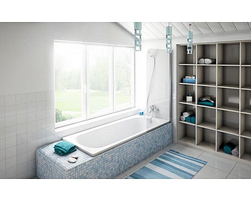 Стальная ванна BLB Universal HG 170x75 B75HAH001 без гидромассажа с шумоизоляцией