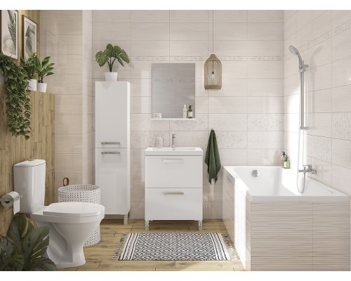 Акриловая ванна Cersanit Lorena 170х70 64265 (63323) без гидромассажа